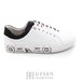 Pantofi casual din piele naturala - 881 alb